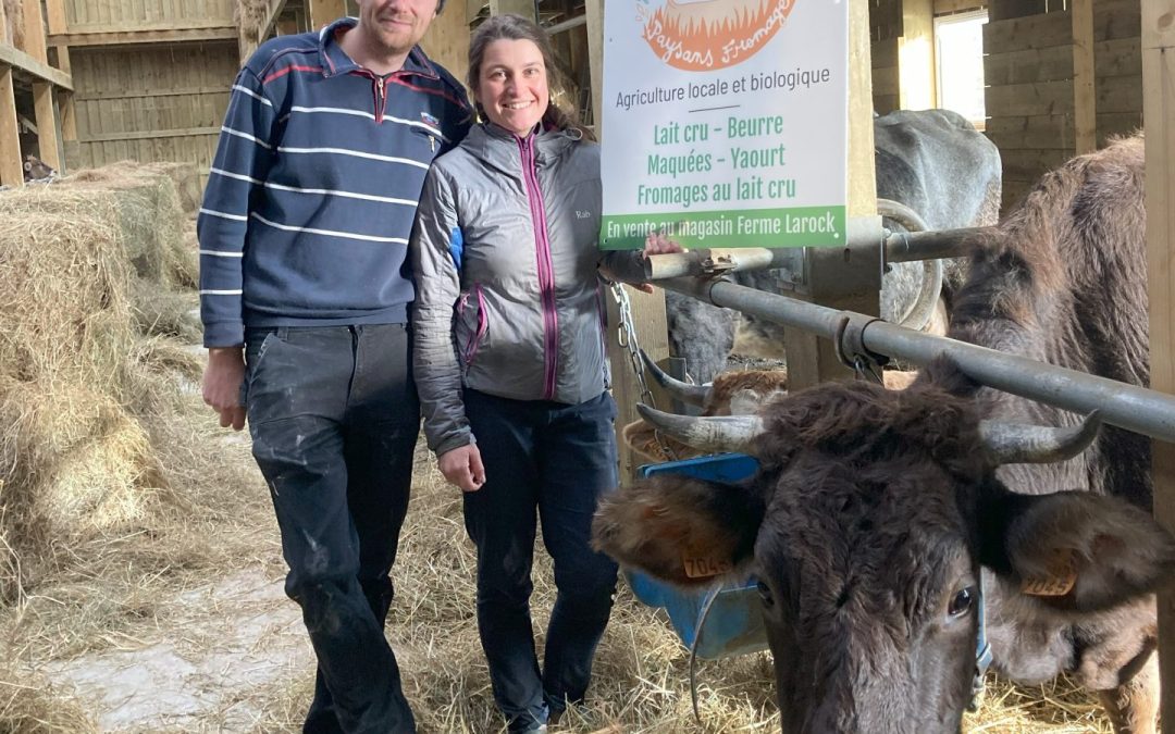 Des fromages du terroir à la Ferme au Vivier